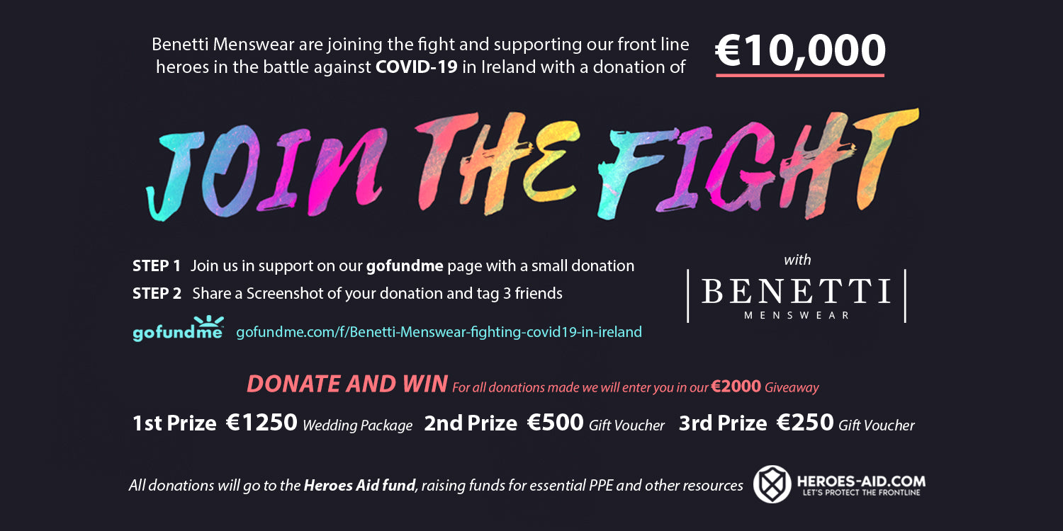 Join The Fight with Benetti Menswear