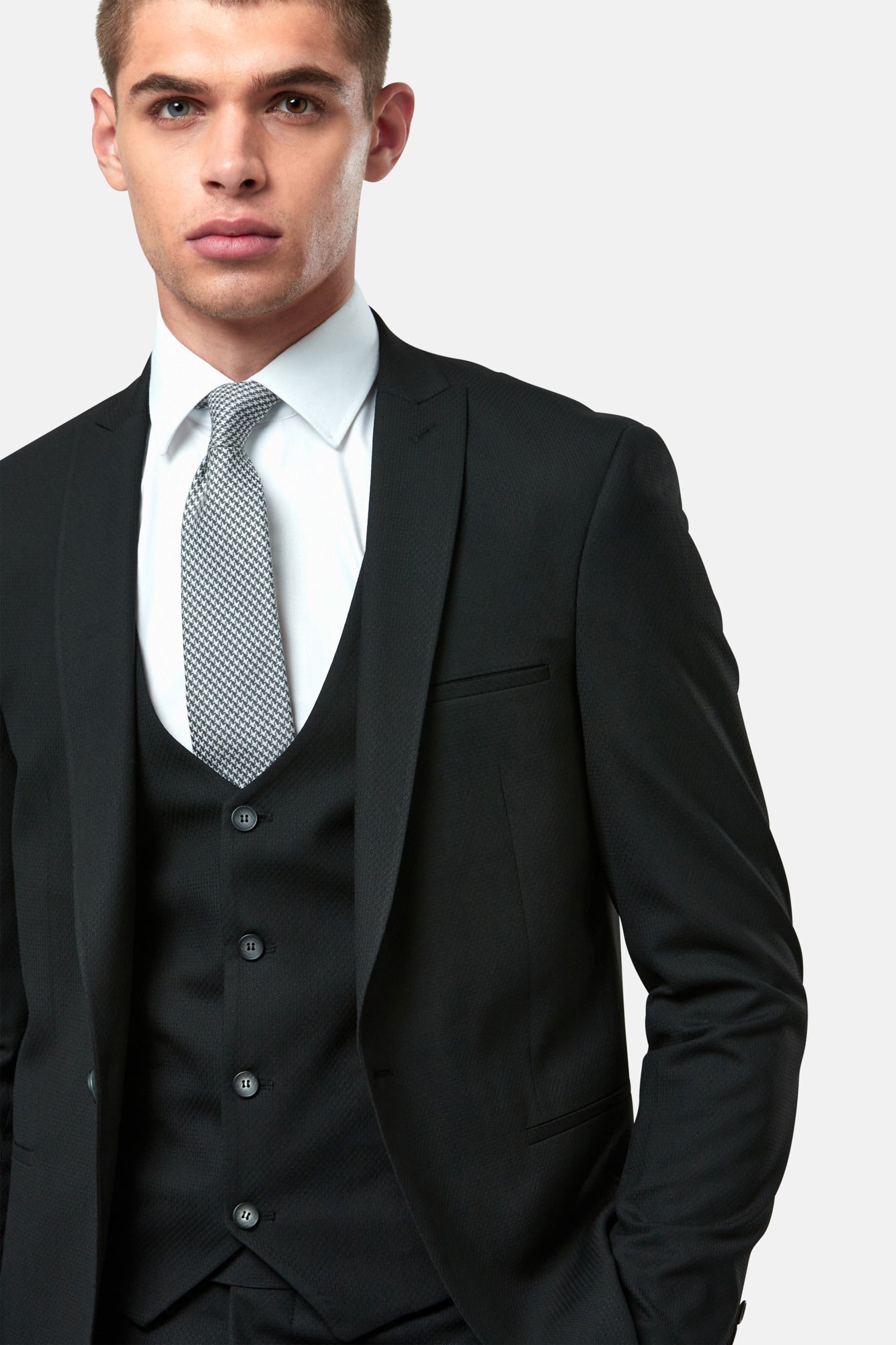 Antoine Black Travis Suit