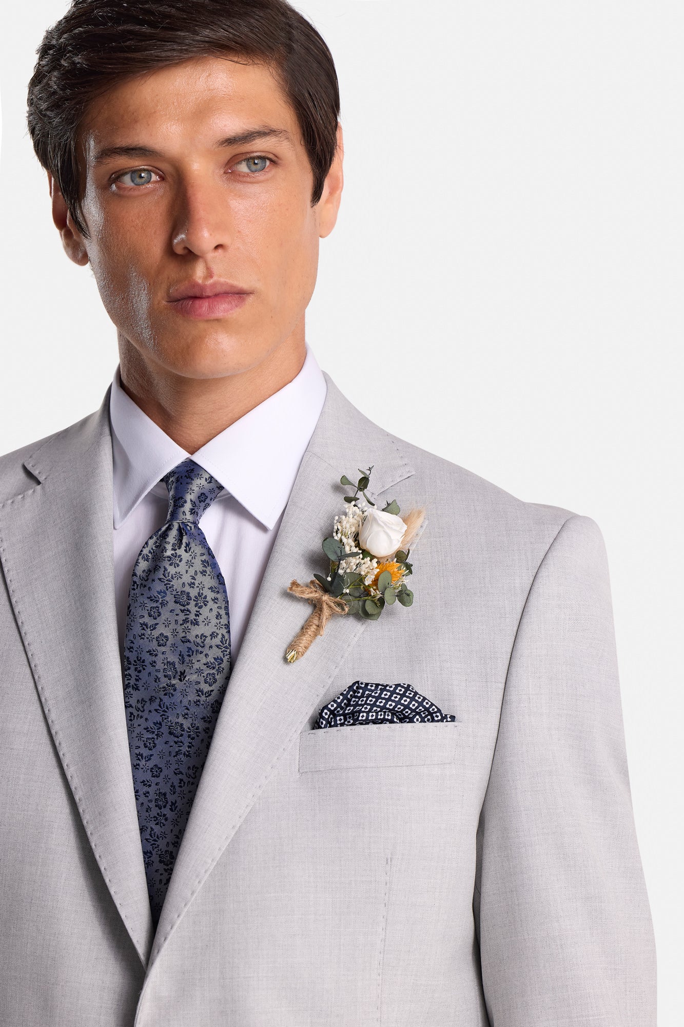 Albert Silver 2PC Suit