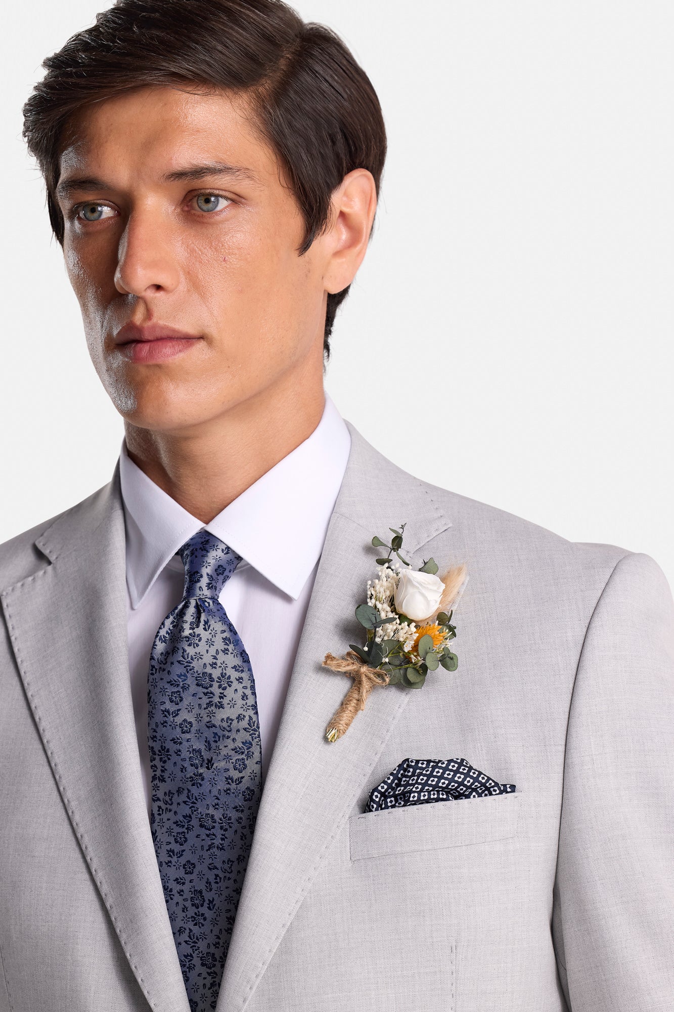 Albert Silver 2PC Suit