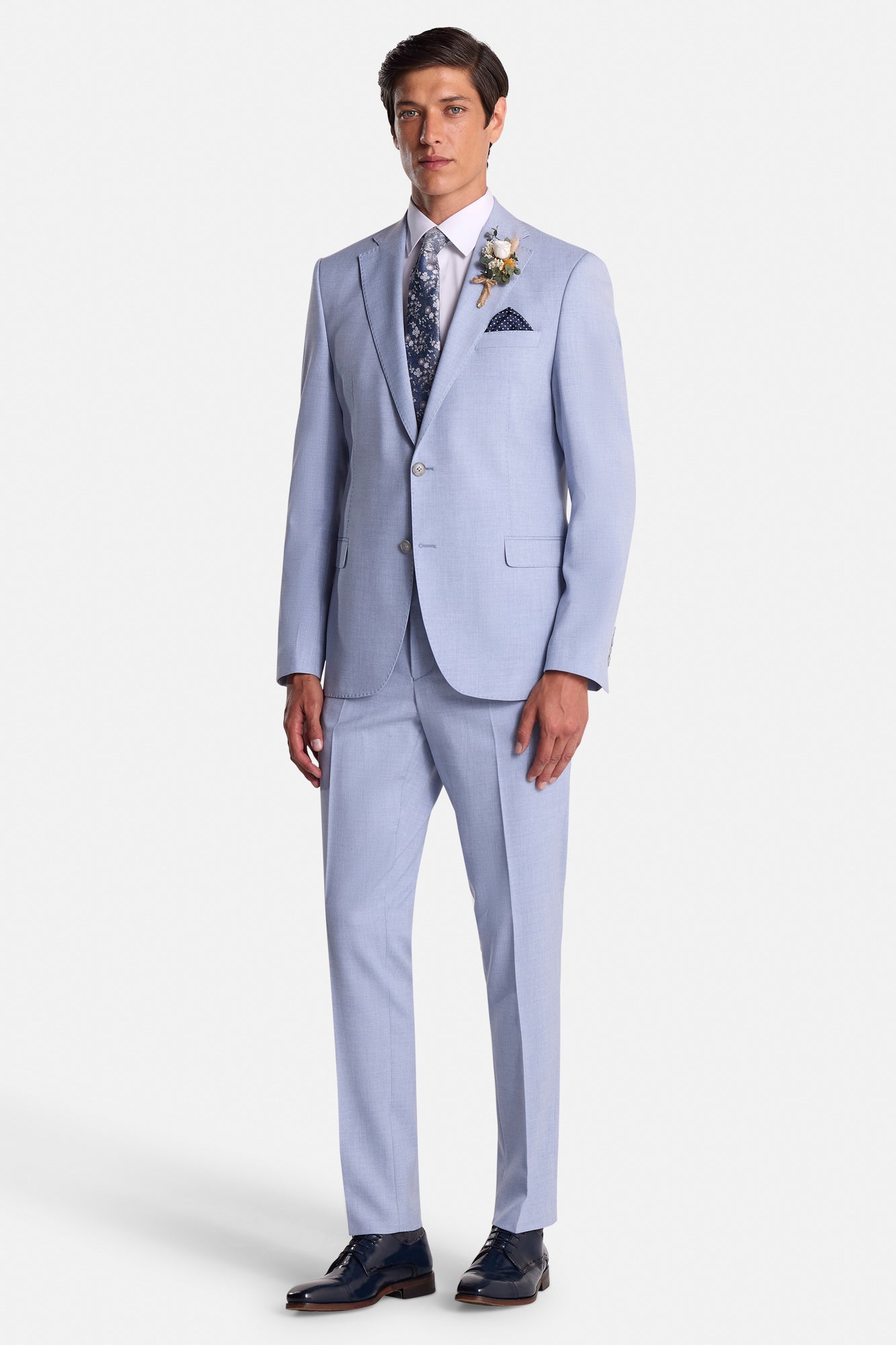 Albert Sky 2 Piece Suit