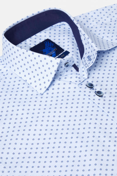 Alex Navy Short Sleeved Shirt By Benetti Menswear