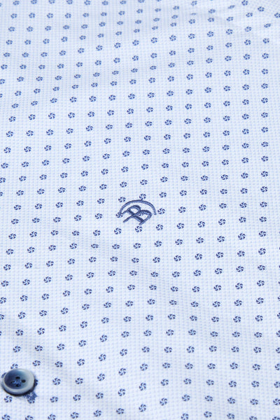 Alex Navy Short Sleeved Shirt By Benetti Menswear