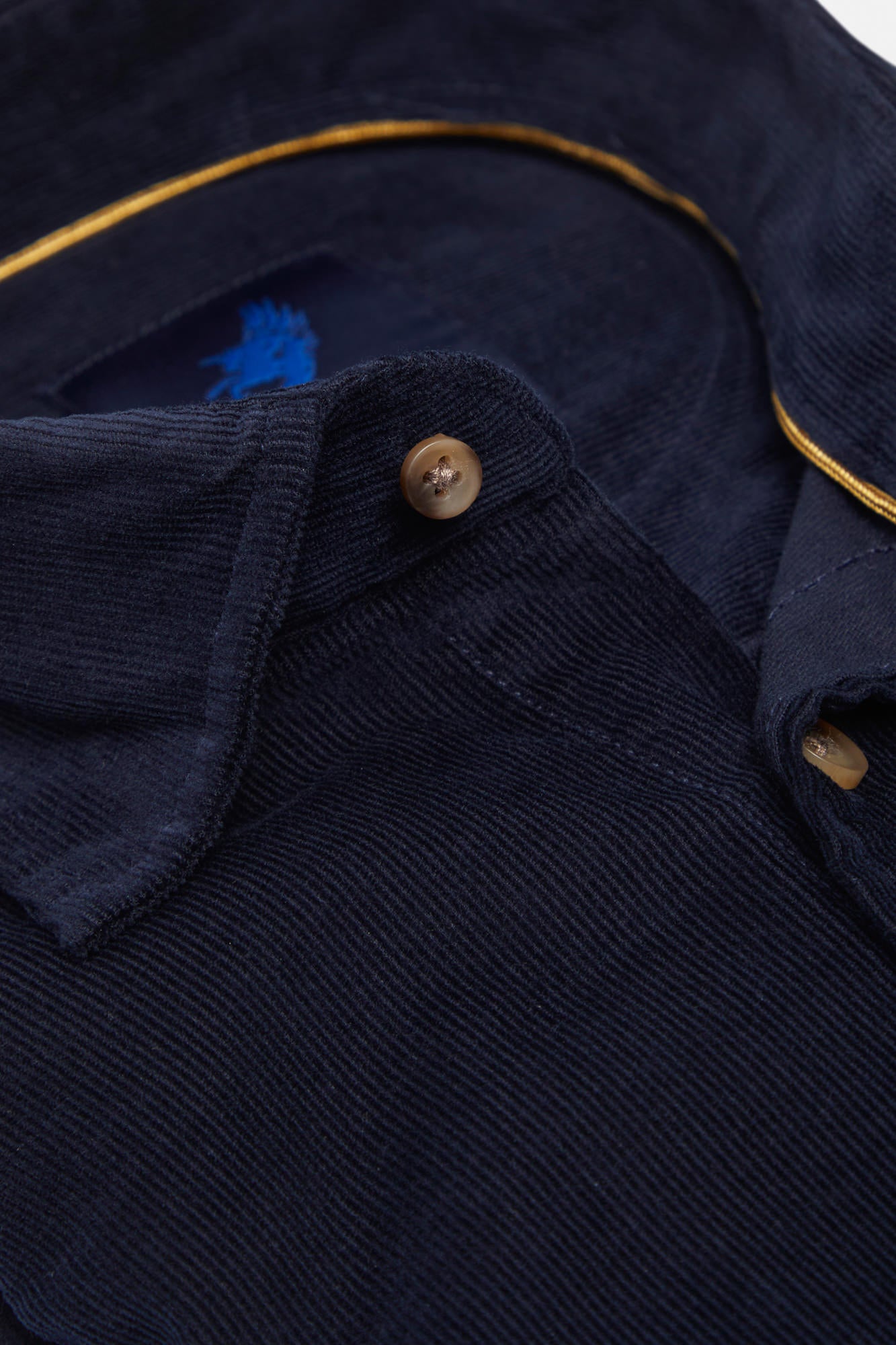 Alfie Navy Cord Shirt