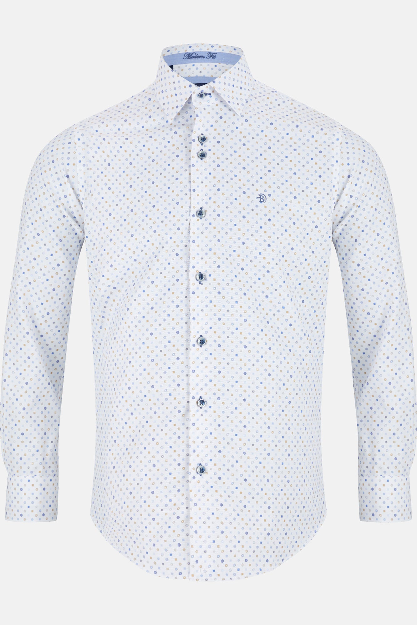Amur Sand Casual Shirt By Benetti Menswear