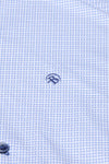 Baker Blue Long Sleeve Benetti Menswear Shirt