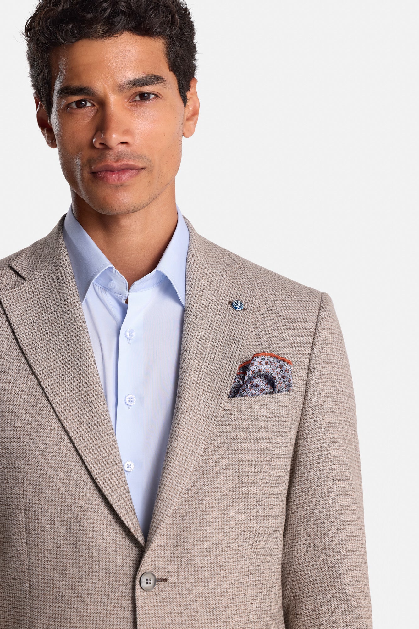 Oscar Tapered Sky Blue Shirt