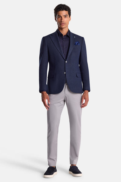 Trent Silver Chino By Benetti Menswear
