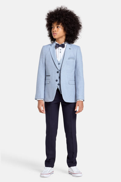 Boys Harold Blue 3PC Suit