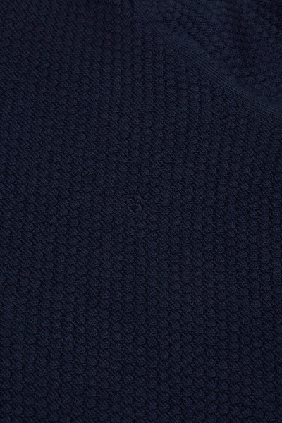 Henry Qtr Zip Navy By Benetti Menswear