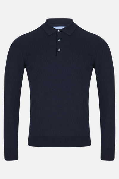Calvin Navy Sweater By Benetti Menswear