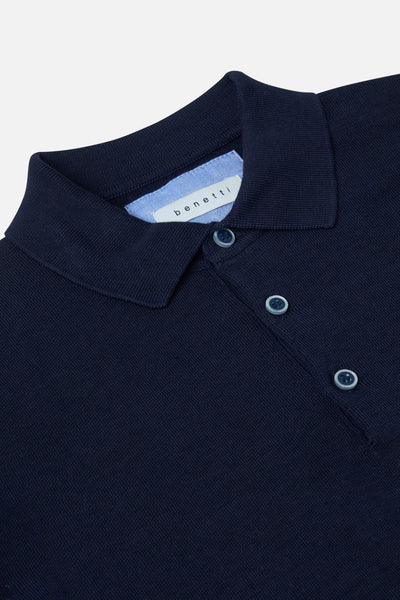 Calvin Navy Sweater By Benetti Menswear