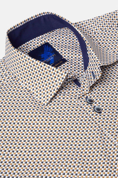 Cody Gold Long Sleeve Shirt By Benetti Menswear