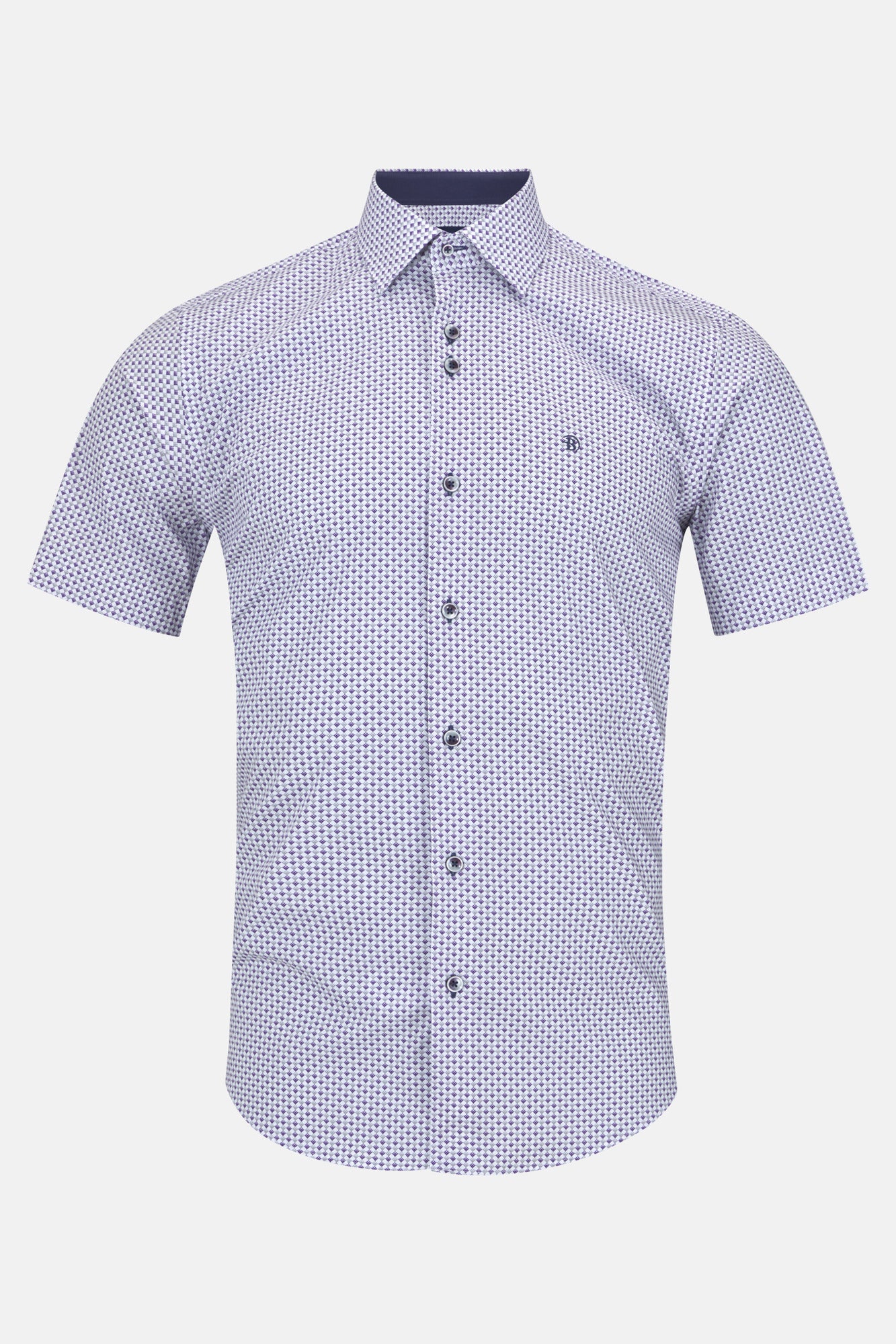 Cody Grape Short Sleeved Shirt By Benetti Menswear 