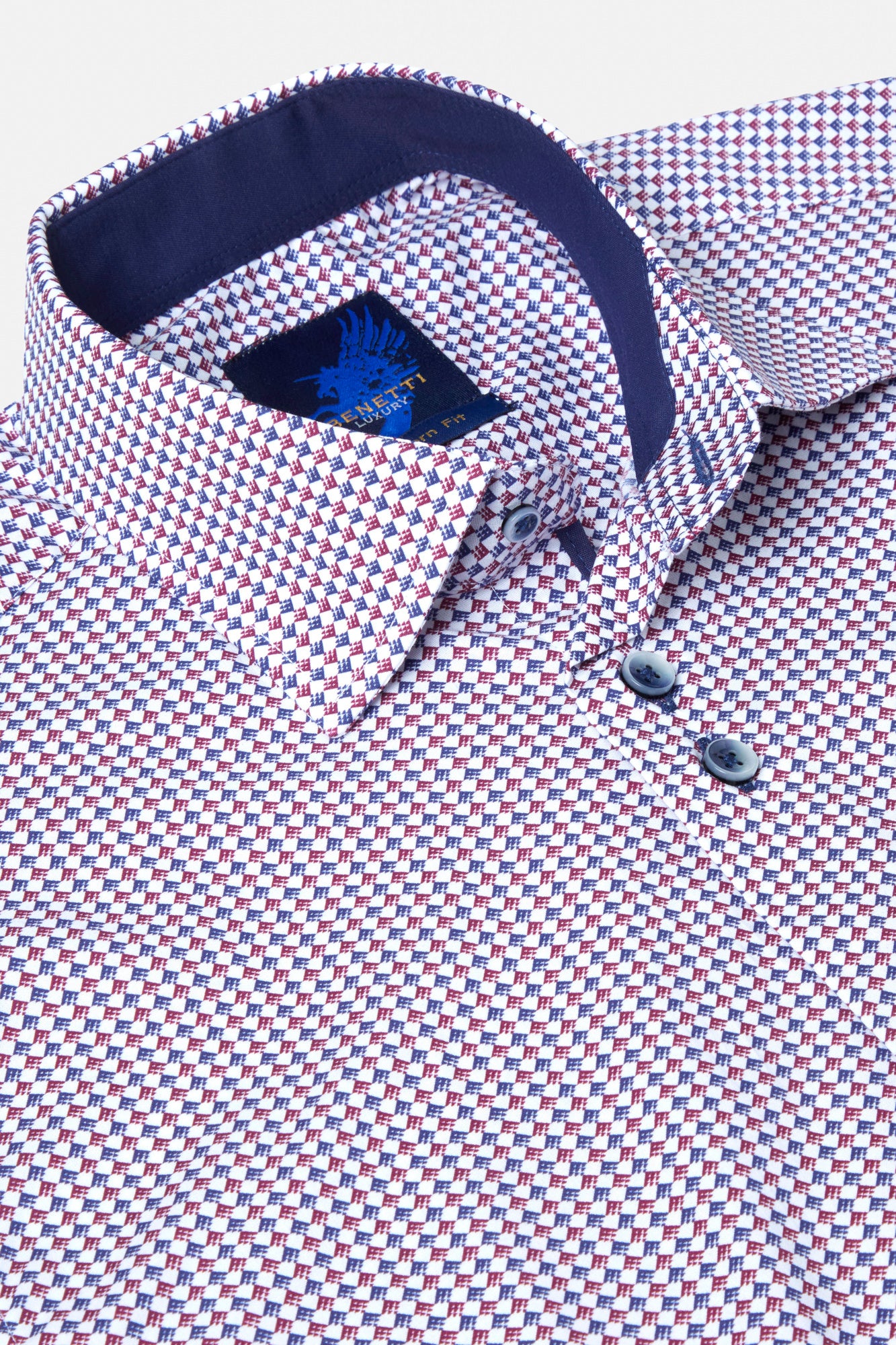 Cody Bordo Short Sleeved Shirt By Benetti Menswear