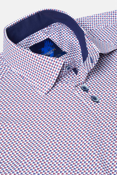 Cody Bordo Short Sleeved Shirt By Benetti Menswear