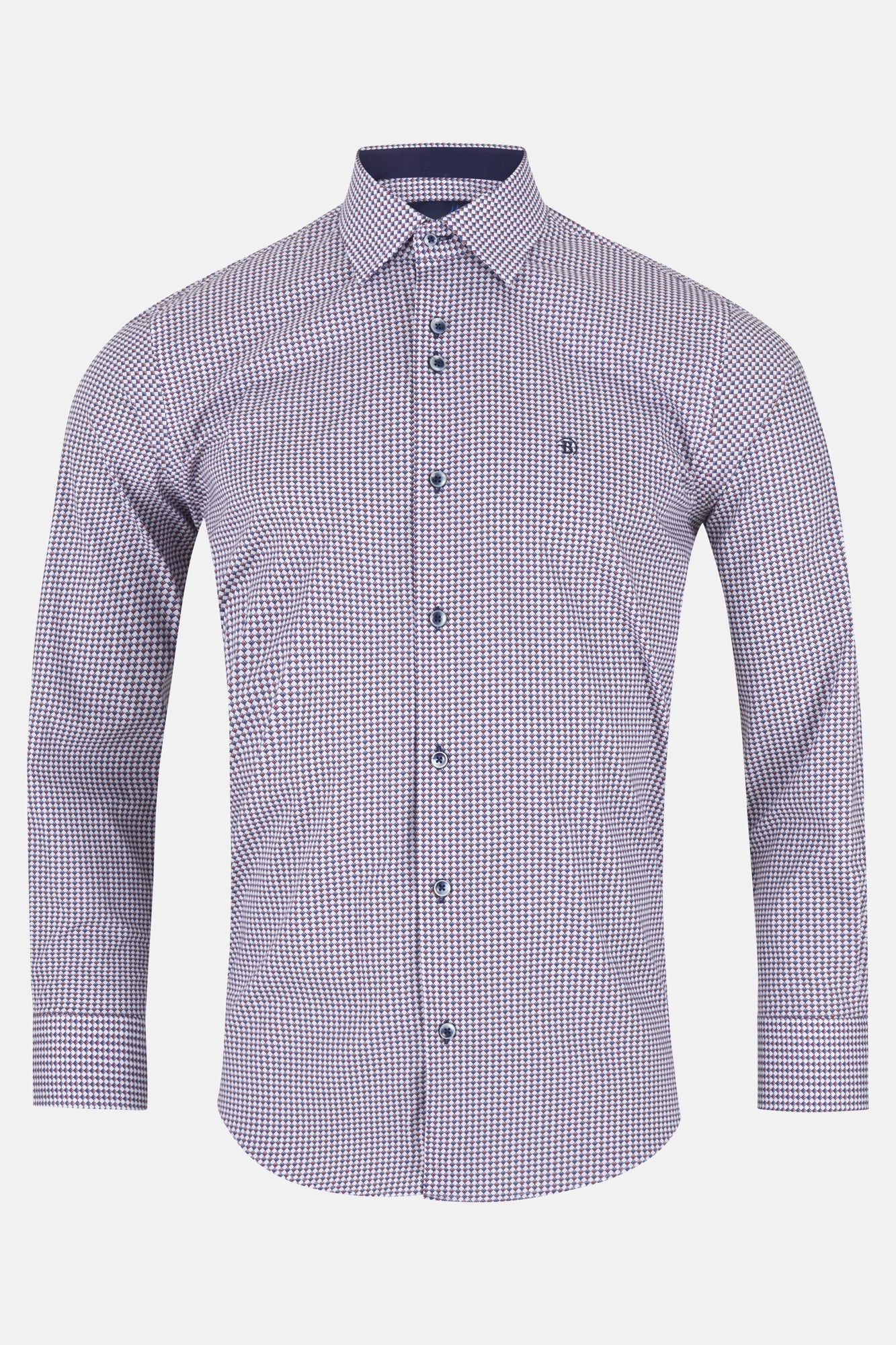 Cody Bordo Long Sleeve Shirt By Benetti Menswear