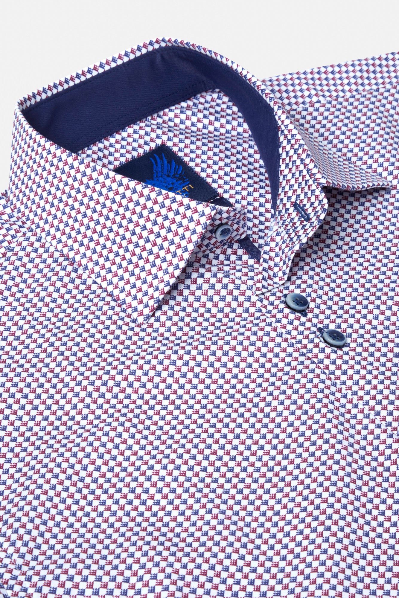 Cody Bordo Long Sleeve Shirt By Benetti Menswear