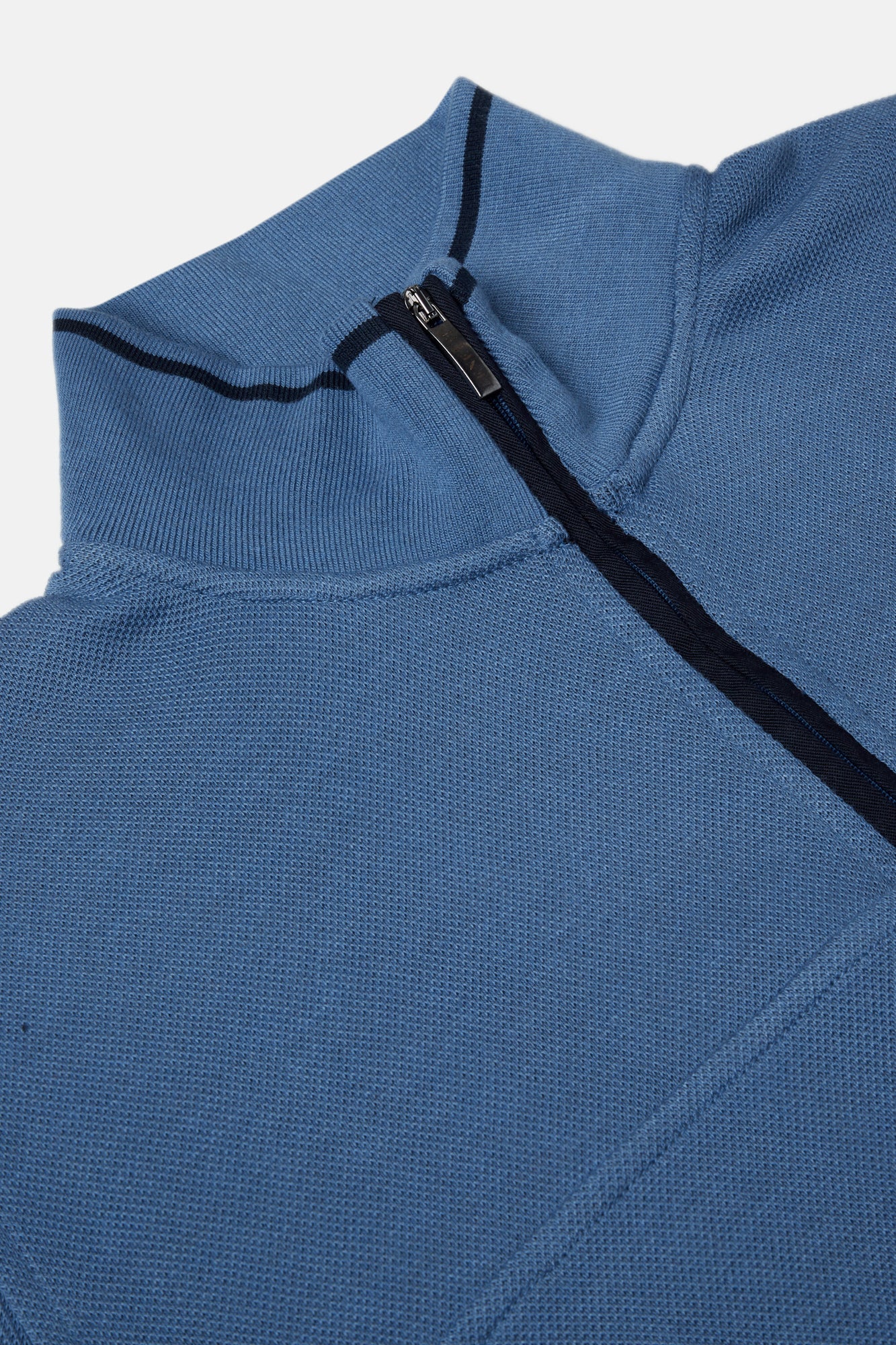 David Cobalt Qtr Zip By Benetti Menswear