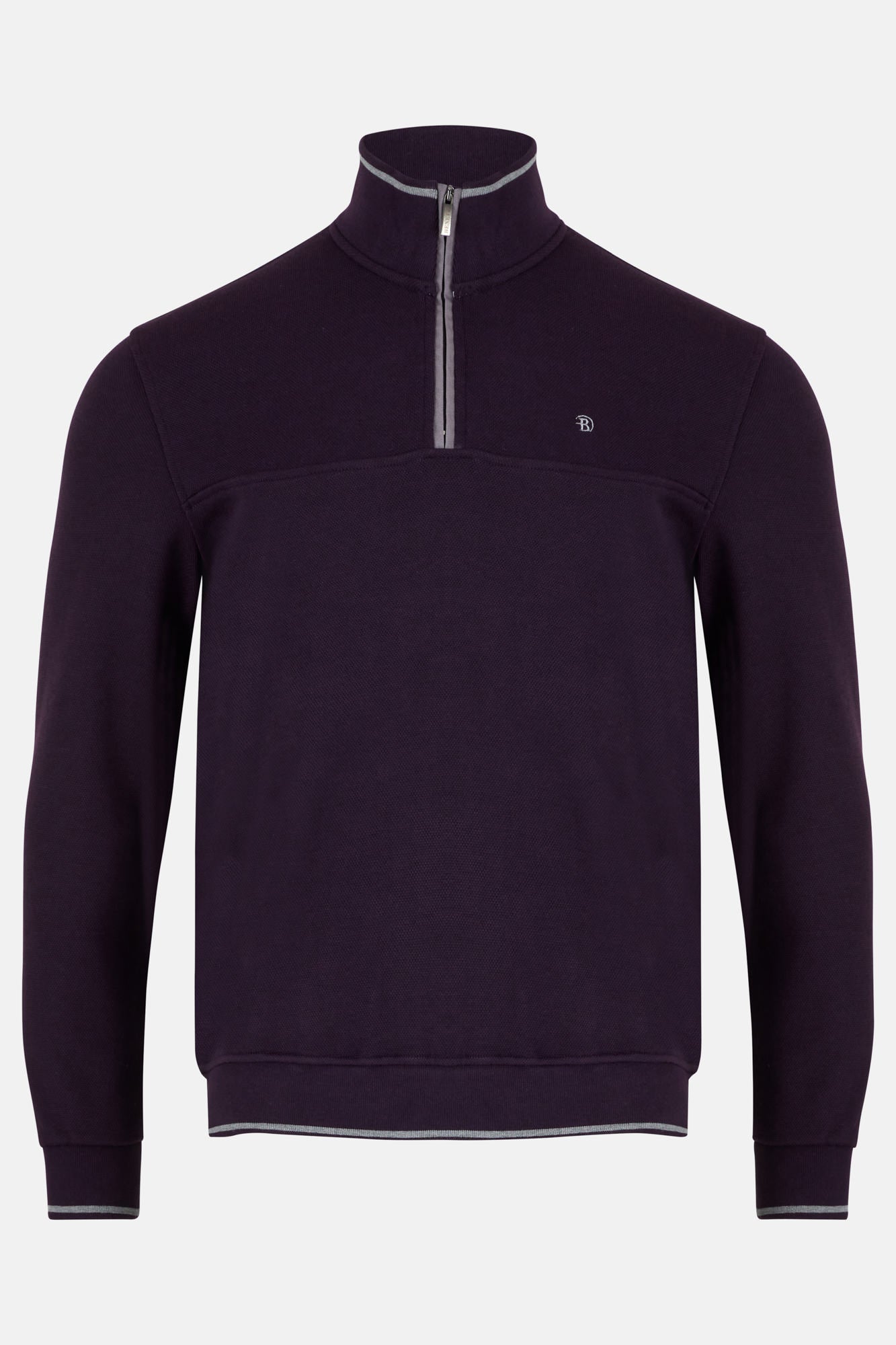 David Grape Qtr Zip By Benetti Menswear