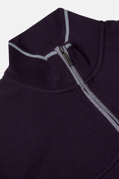 David Grape Qtr Zip By Benetti Menswear