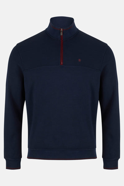 David Grape Qtr Zip By Benetti Menswear