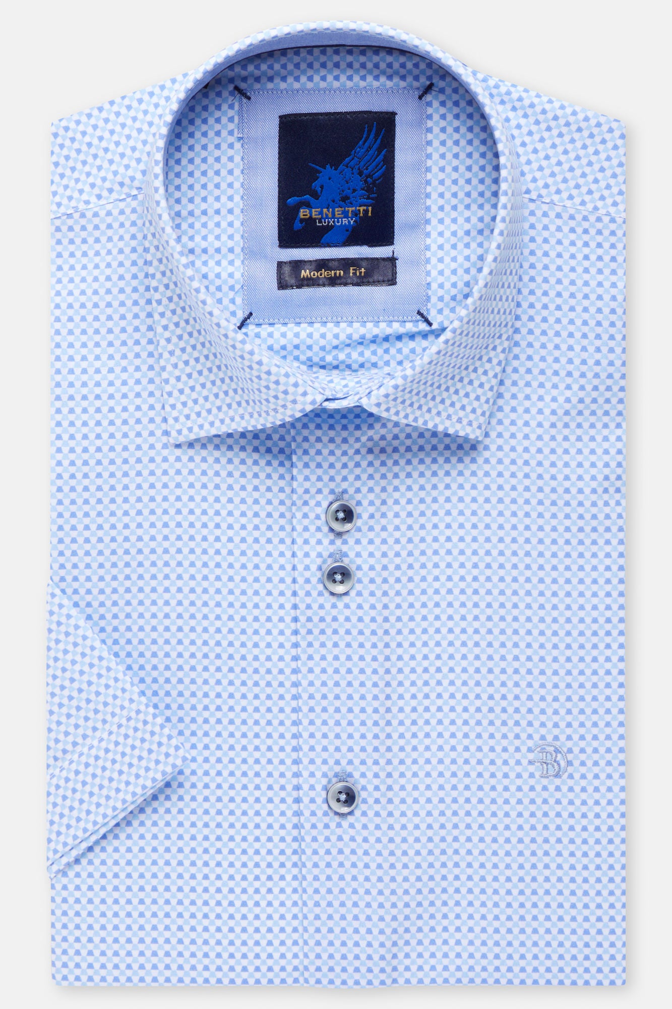 Diego Sky Short Sleeve Shirt