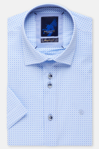 Diego Sky Short Sleeve Shirt