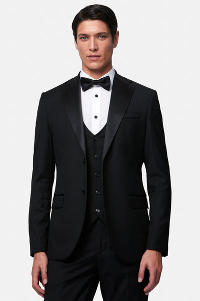 3pc Edina Black Tuxedo By Benetti Menswear 3pc Edina Black Tuxedo By Benetti Menswear