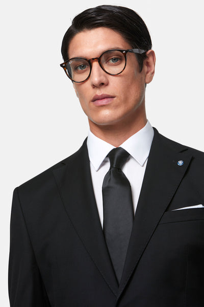 Edina 2PC Black Suit By Benetti Menswear