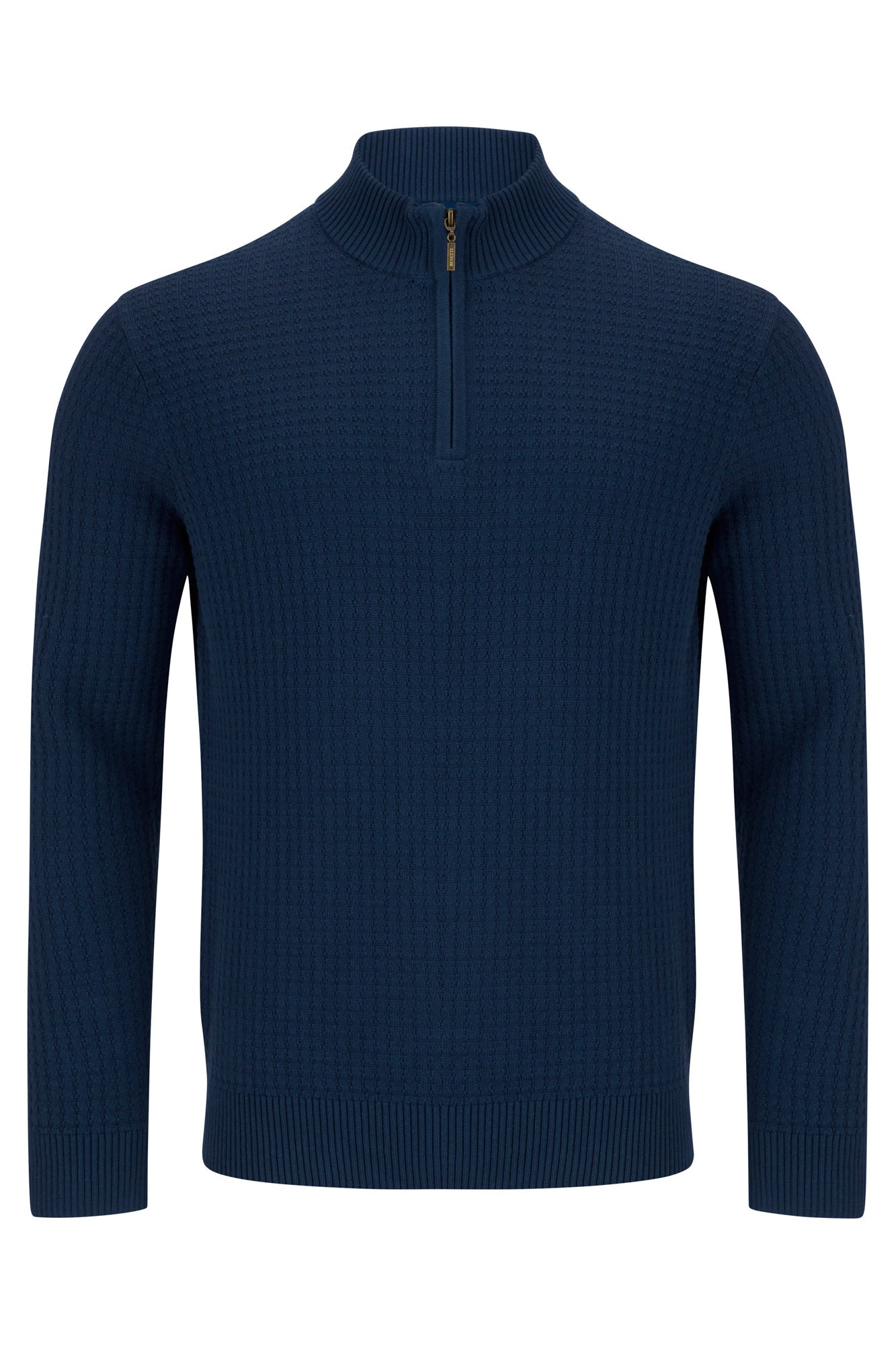 Ellis Indigo Qtr Zip