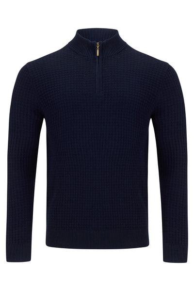 Ellis Navy Quarter Zip