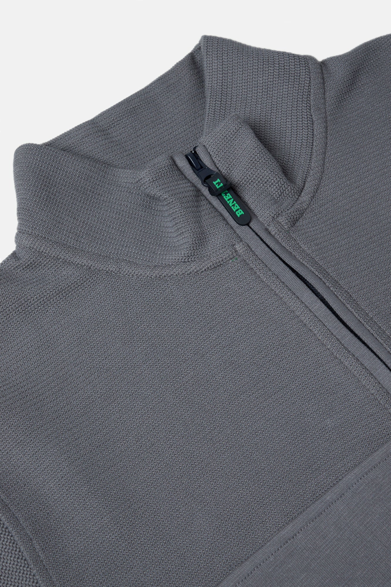 Erol Grey Qtr Zip By Benetti Menswear