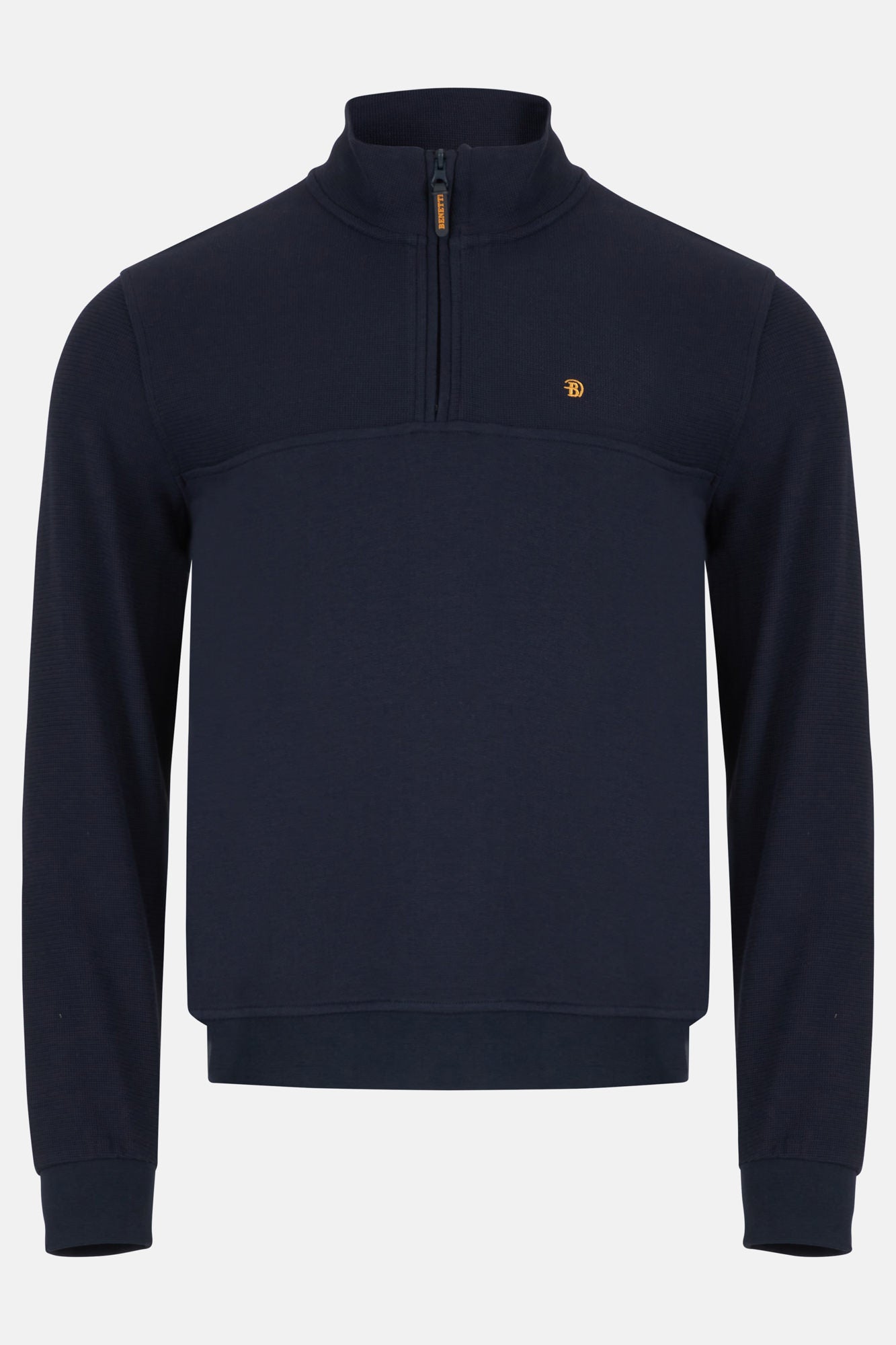 Erol Navy Qtr Zip By Benetti Menswear