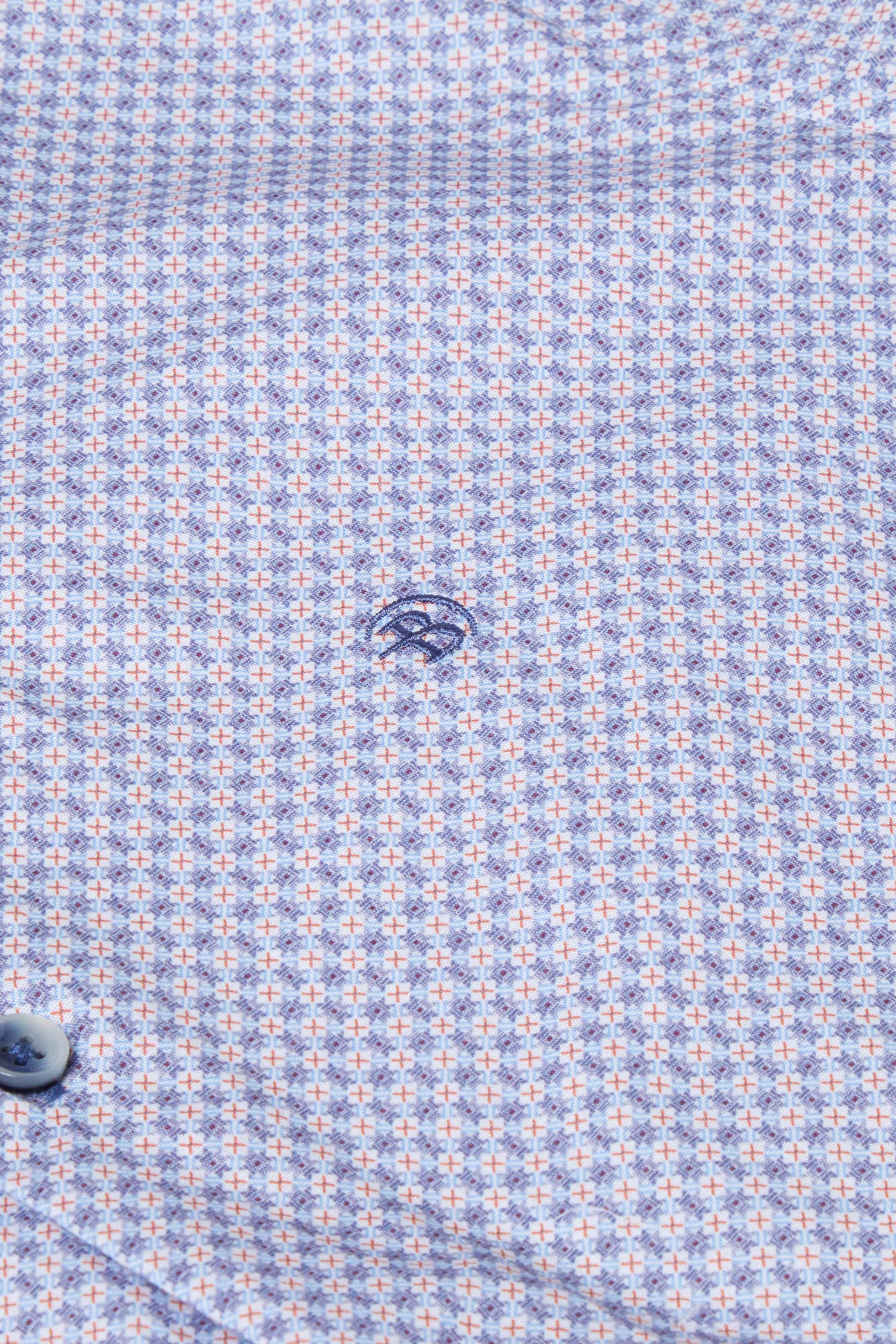 Evan Blue L/S Shirt By Benetti Menswear