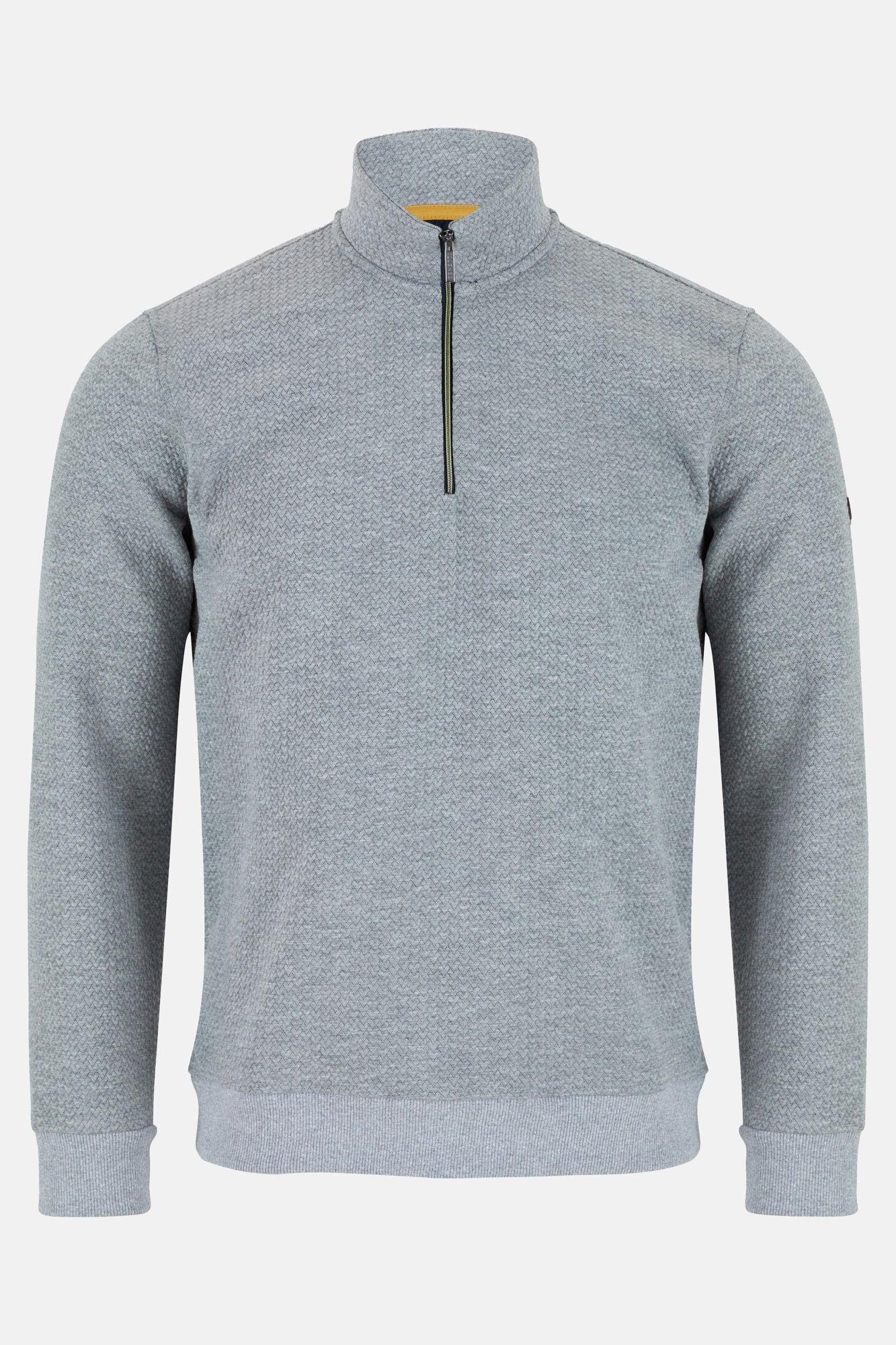 Felix Grey Qtr Zip By Benetti Menswear