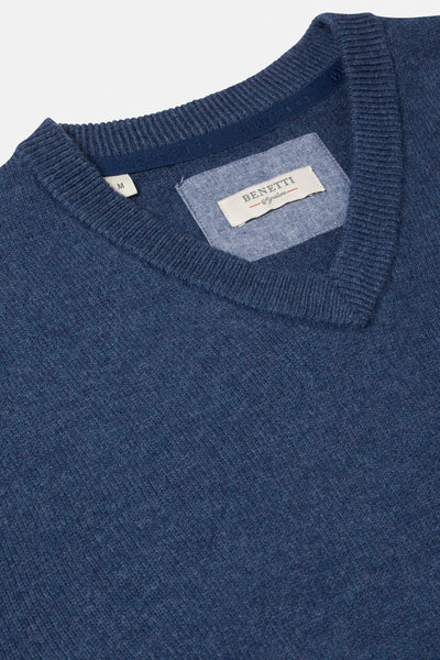 Franco Indigo V_Neck