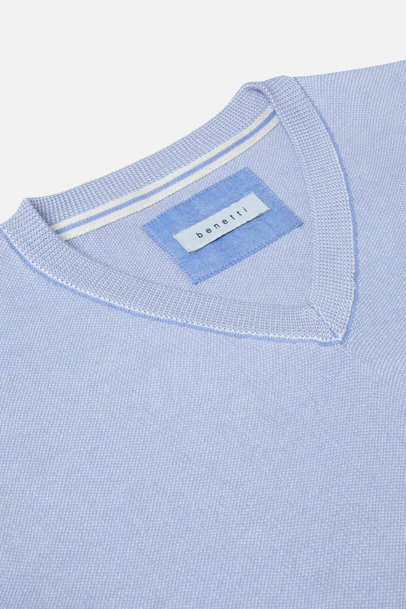 Benetti Gale Sky V- neck Sweater