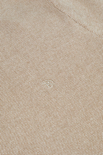 Gale Sand Crew Neck Sweater By Benetti Menswear