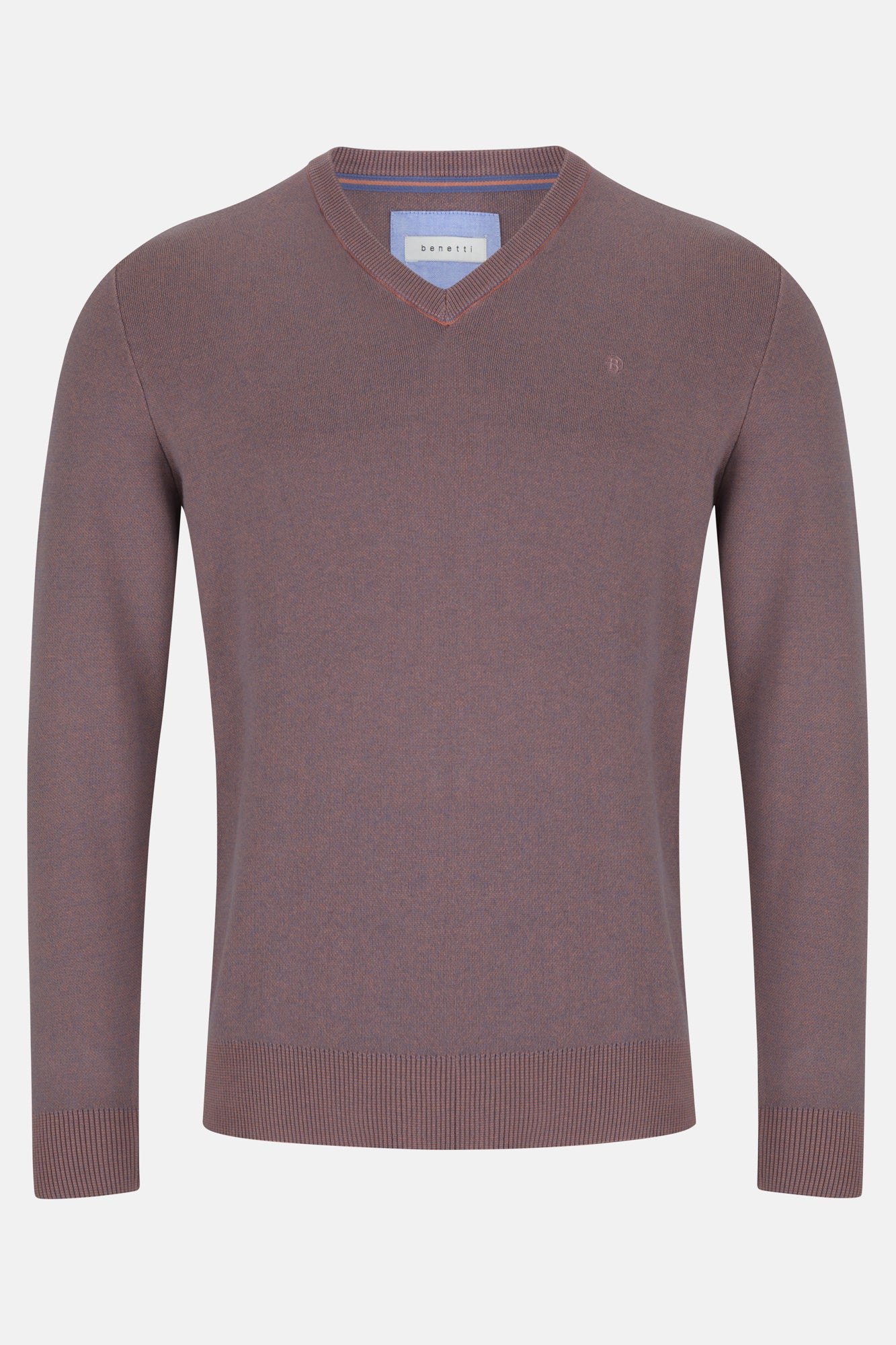 Gale Sunrise V-Neck Sweater By Benetti Menswear 