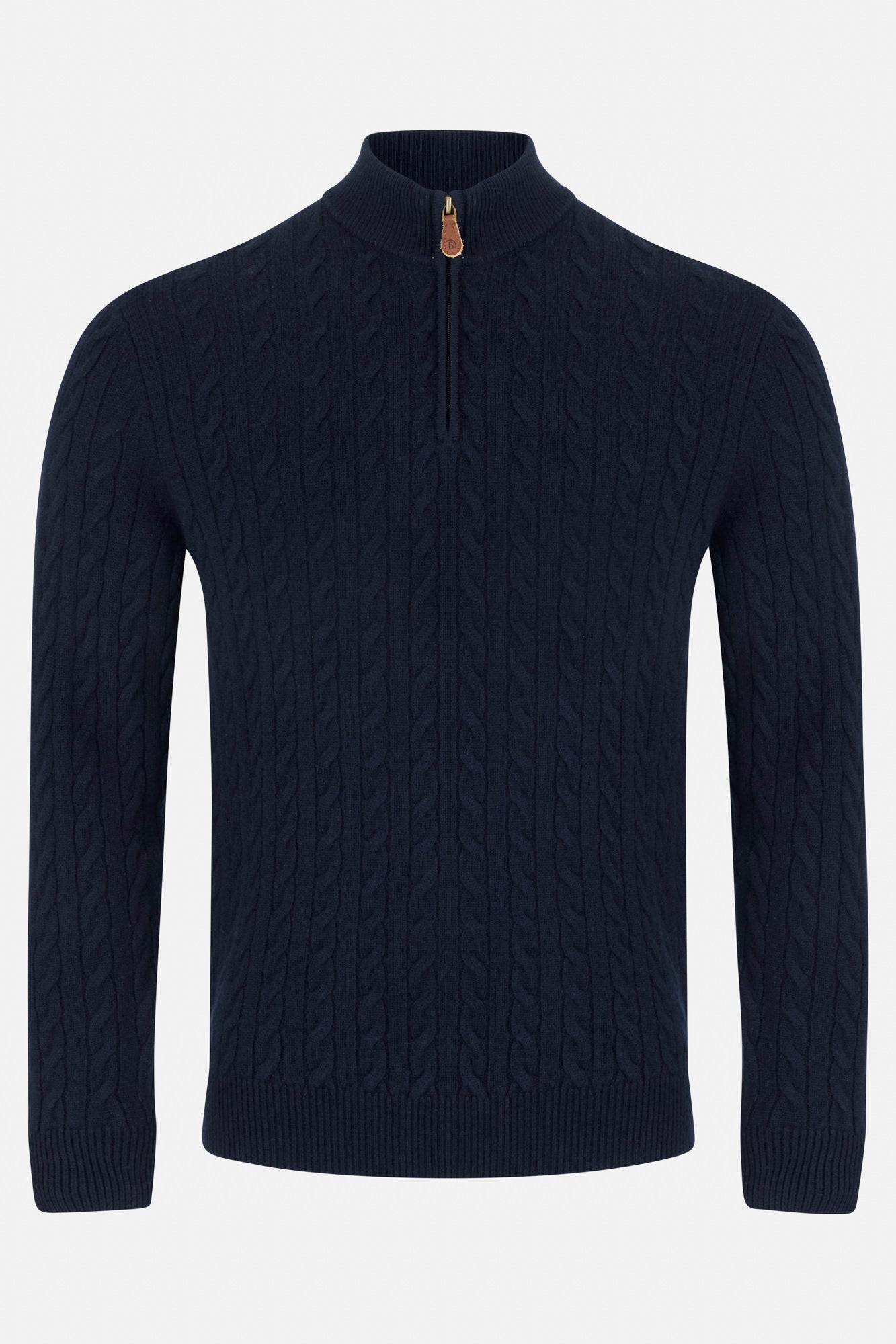 Grant Navy Cable Knit