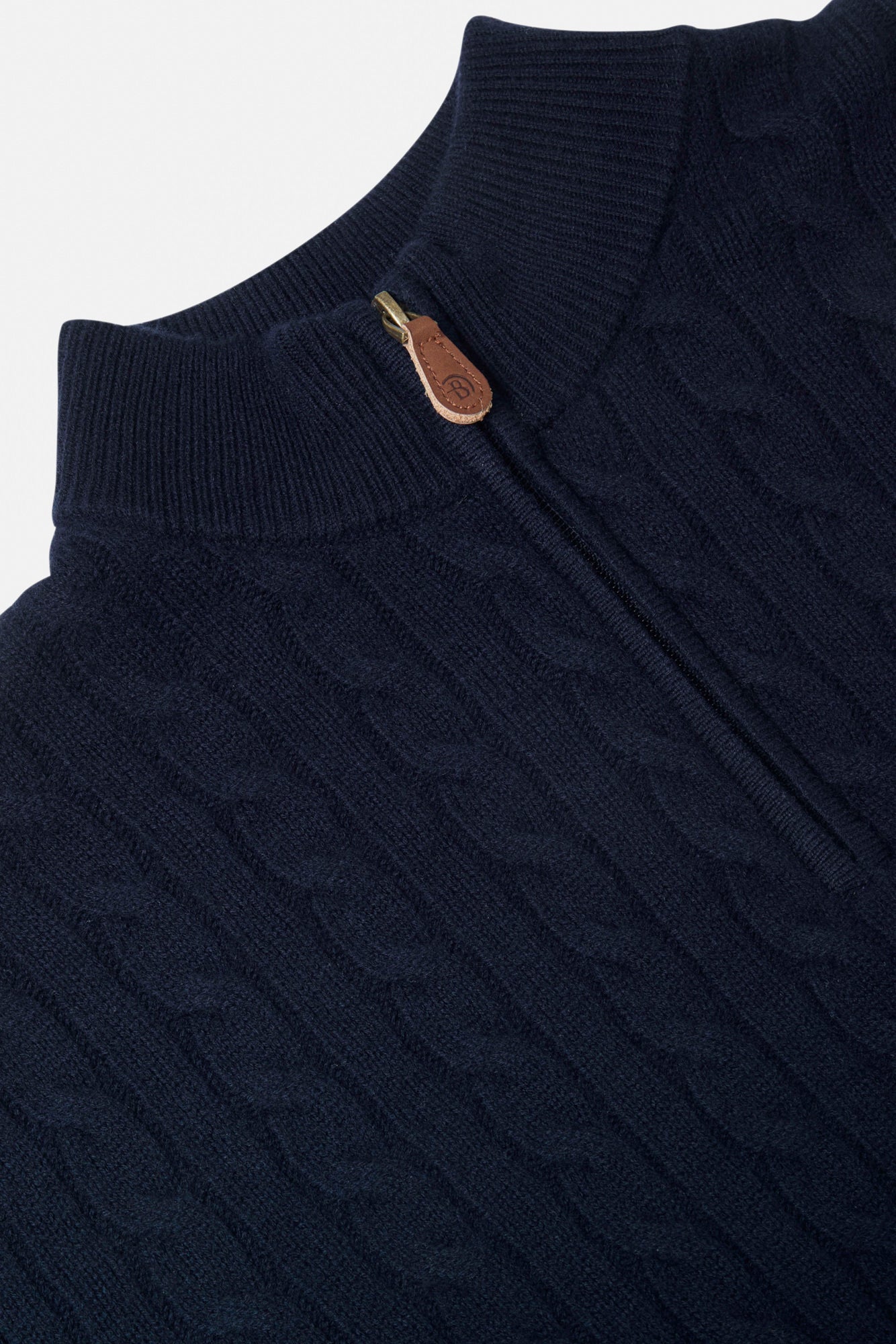 Grant Navy Cable Knit