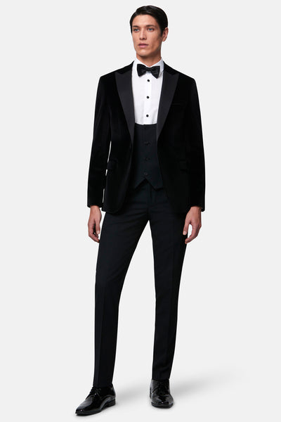 Jasper Black Velvet Tuxedo By Benetti Menswear