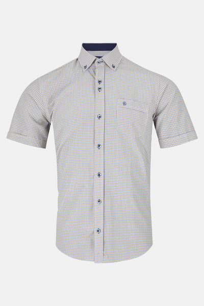 Milo Lemon Short Sleeve Shirt By Benetti Menswear