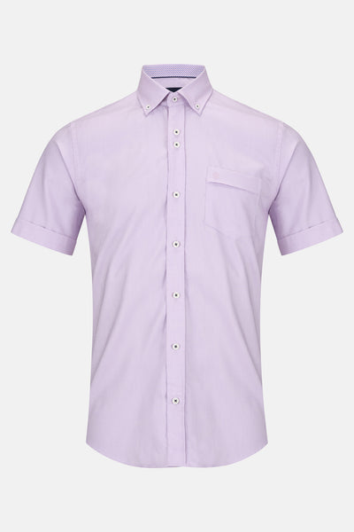 Noah Pink Short Sleeve Shirt By Benetti Menswear