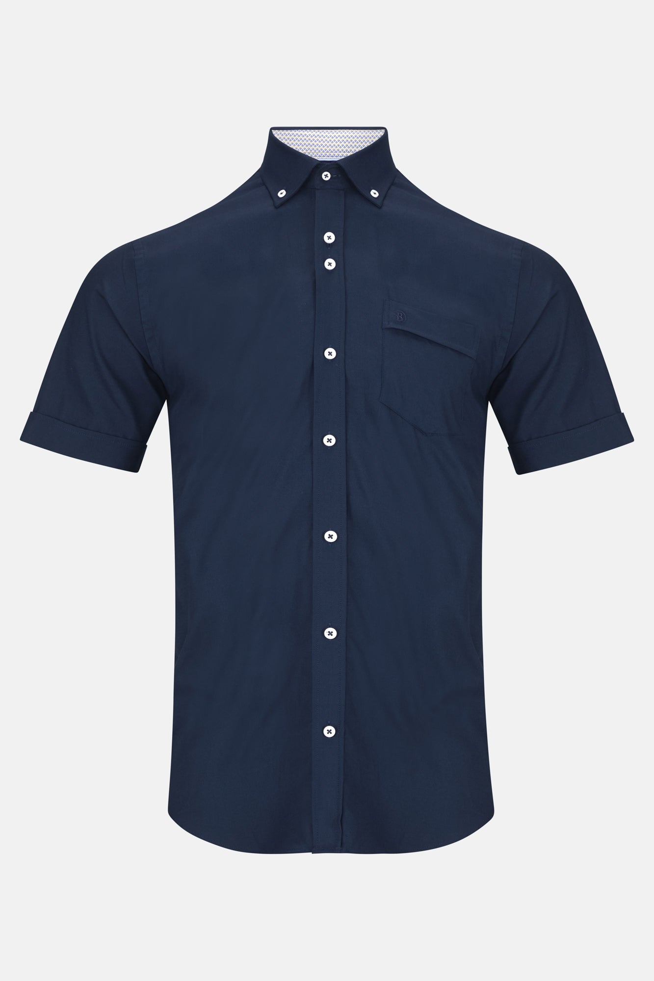 Noah Navy Short Sleeve Shirt By Benetti Menswear