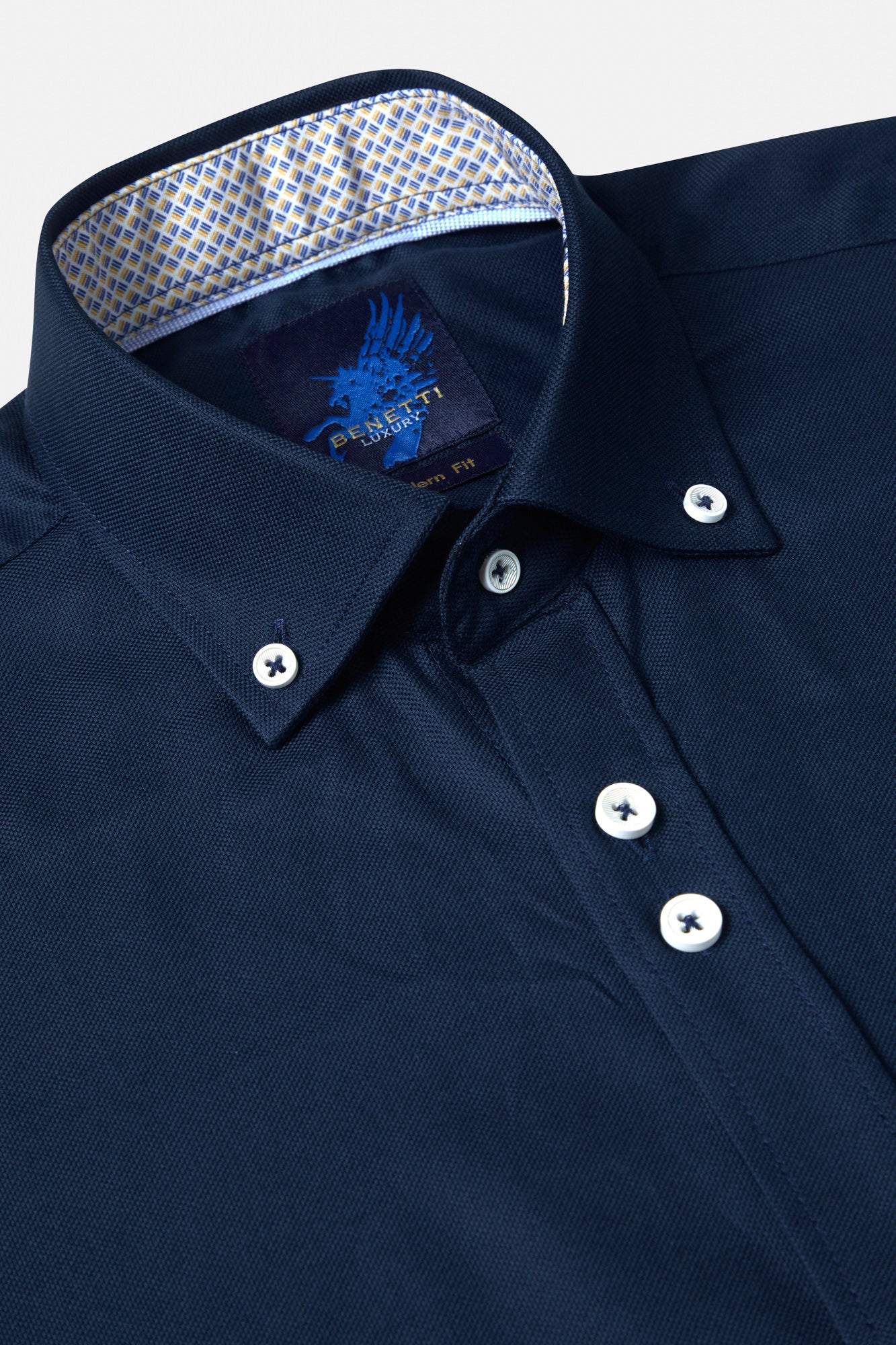 Noah Navy Short Sleeve Shirt By Benetti Menswear