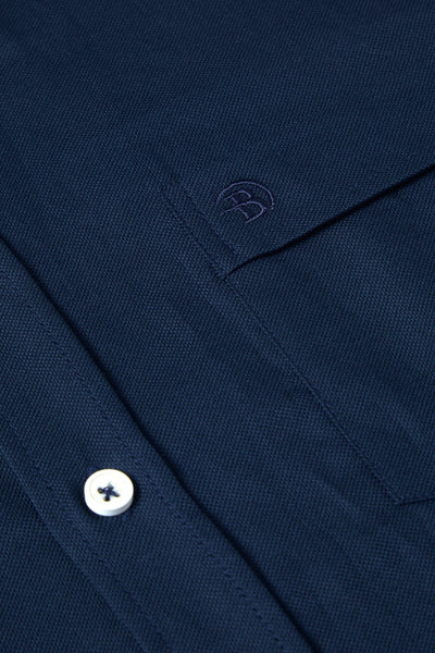 Noah Navy Short Sleeve Shirt By Benetti Menswear