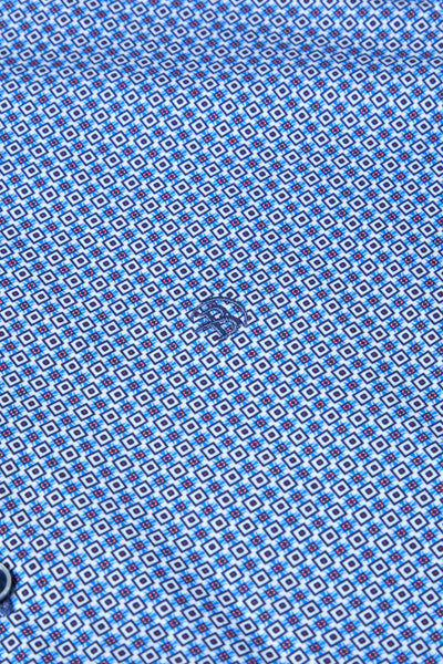 Owen Navy Short Sleeved Shirt by Benetti Menswear