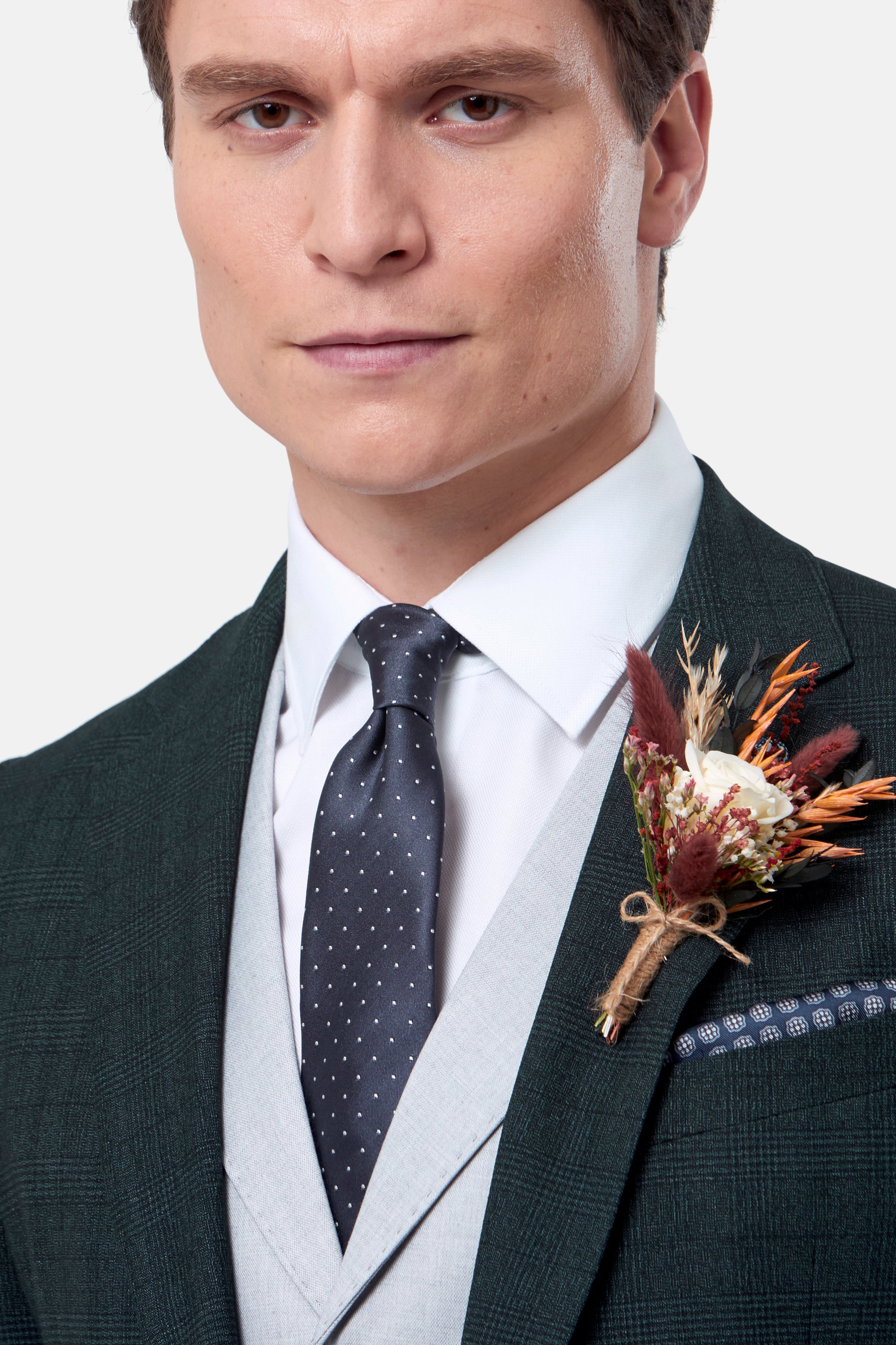 Phillip Forest Jacket with Albert Silver Trouser and Waistcoat